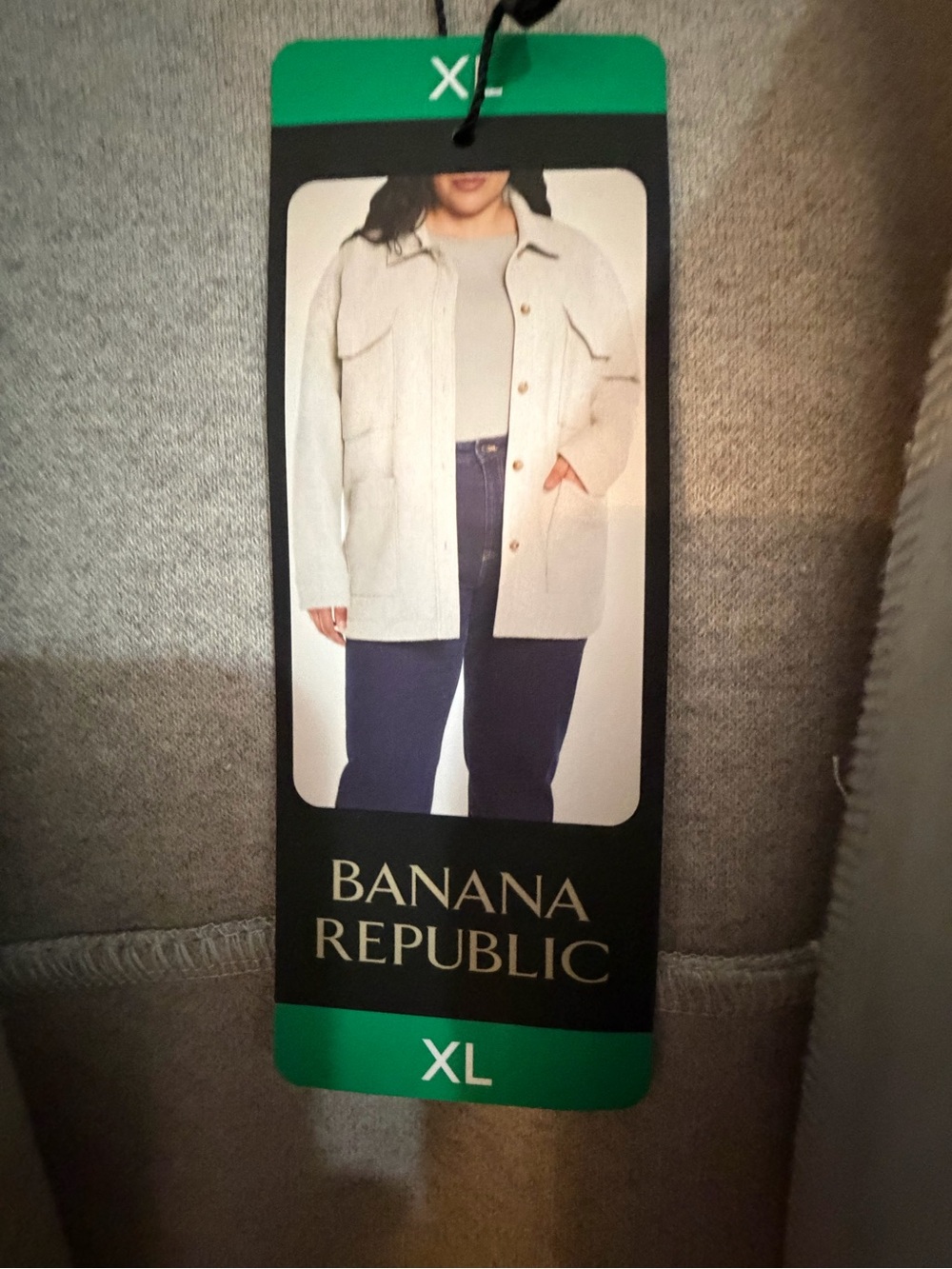Banana Republic Cream  Shacket